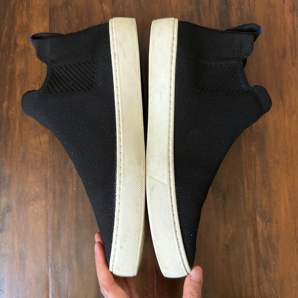 ROTHY'S The Chelsea Ankle Boot / Booties in Black - Picture 6 of 13